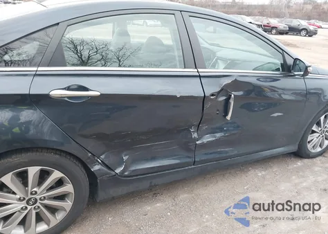 2014 Hyundai Sonata Limited z USA, uszkodzony, nr VIN 5NPEC4AC5EH853095